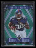2017 Panini Phoenix Rookie Rising Green 24 Wayne Gallman Rookie 6/10