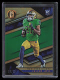 2019 Panini Gold Standard Emerald 179 Julian Love Rookie 8/10