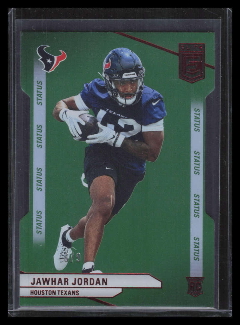 2024 Elite Status Die Cut 179 Jahwar Jordan Rookie 6/9