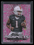 2024 Leaf Electrum Prospects Pink Sparkle 112 Cameron Ward Rookie 1/4