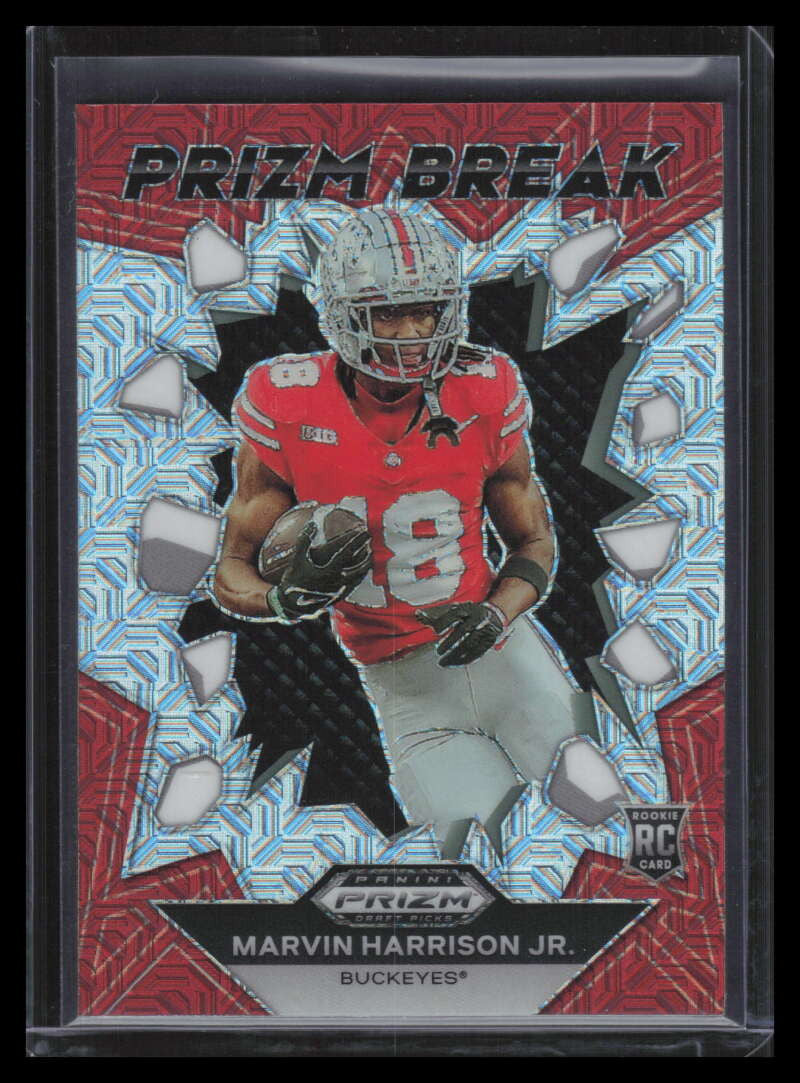 2024 Panini Prizm Draft Picks Break Mojo 21 Marvin Harrison Jr. Rookie 15/25