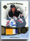 2022-23 Ultimate Collection Autographs 190 Owen Power Rookie Patch Auto 32/49