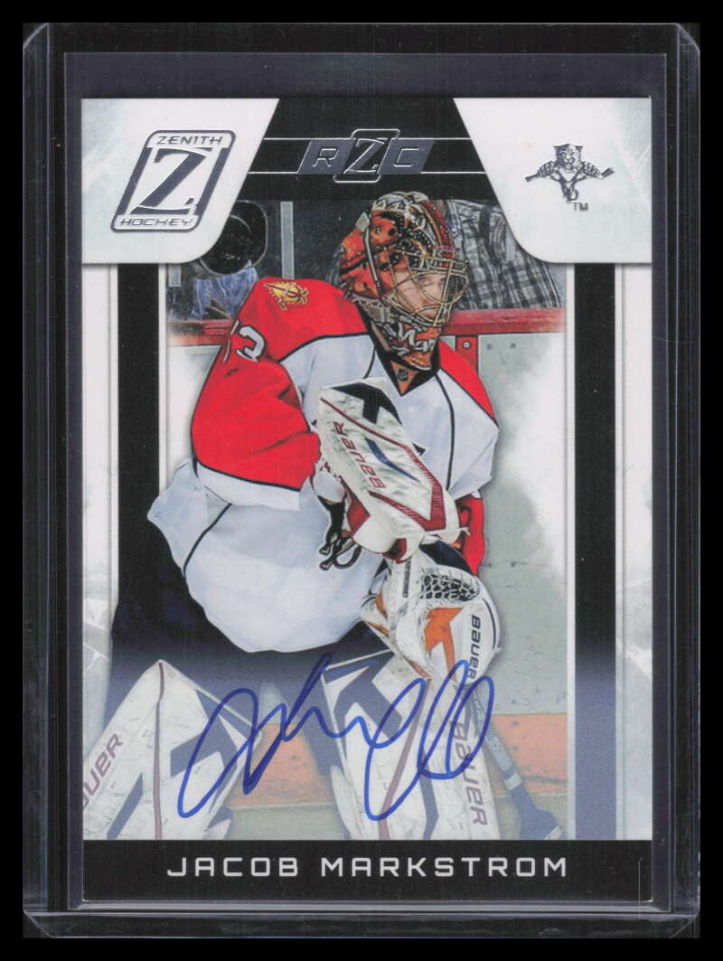 2010-11 Zenith 209 Jacob Markstrom Rookie Auto 957/999
