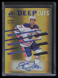 2023-24 SP Game Used Deep Cuts Autographs dc3 Connor McDavid Auto 8/75
