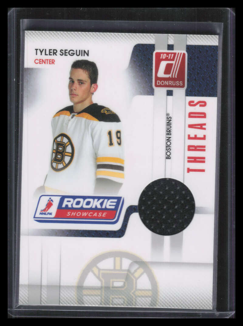 2010-11 Donruss Rookie Showcase Threads TS Tyler Seguin Rookie Jersey 84/250
