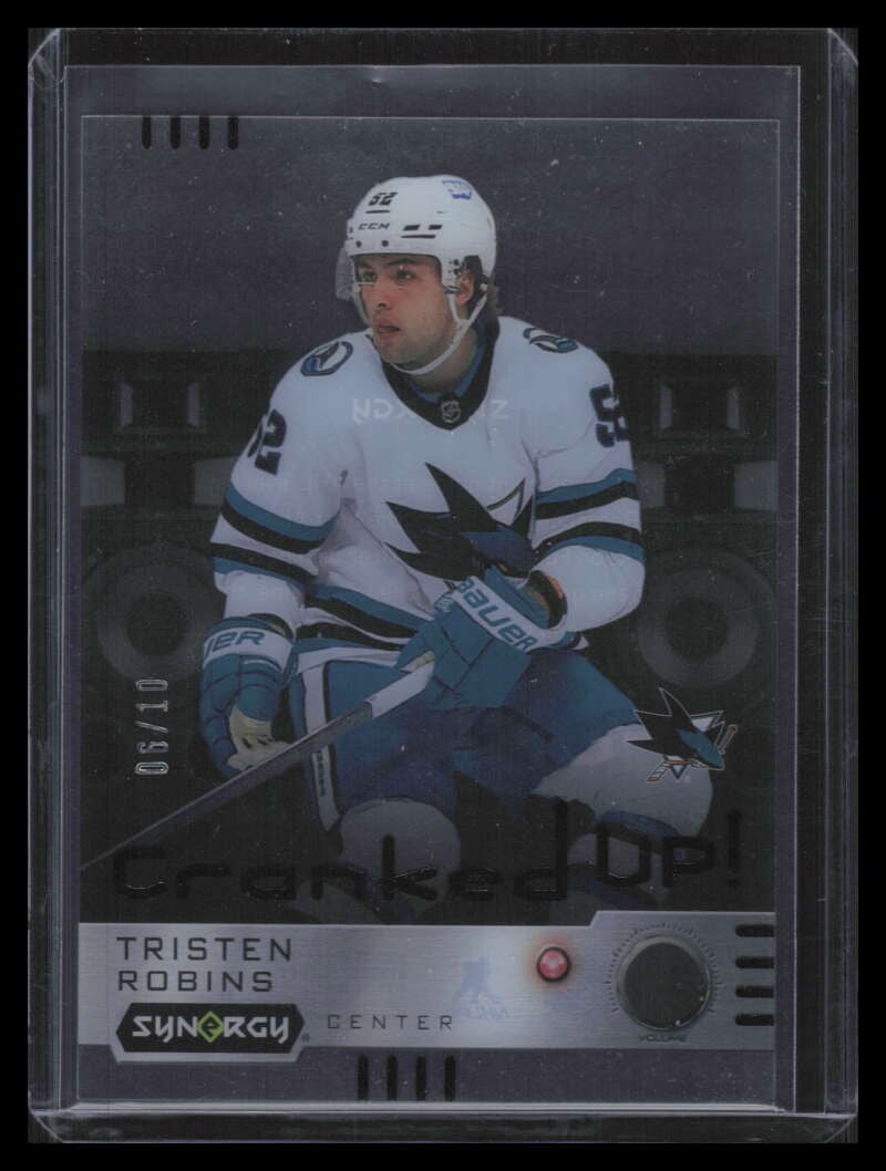2023-24 Synergy Cranked Up Black CRRO Tristen Robins Rookie 6/10