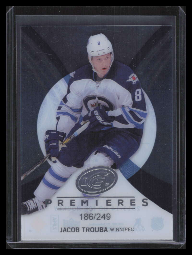 2013-14 Upper Deck Ice 114 Jacob Trouba Rookie 186/249