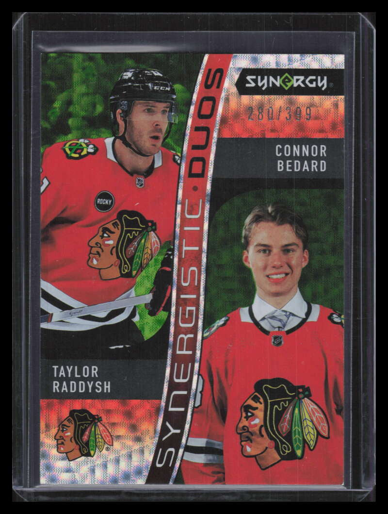 2023-24 Synergy Synergistic Duos Star Green Raddysh Connor Bedard Rookie 280/299