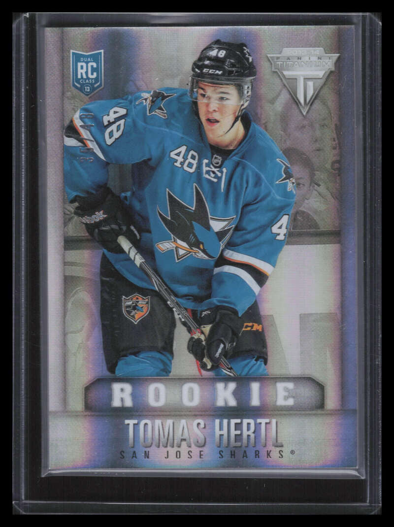 2013-14 Panini Titanium 245 Tomas Hertl Rookie 35/48