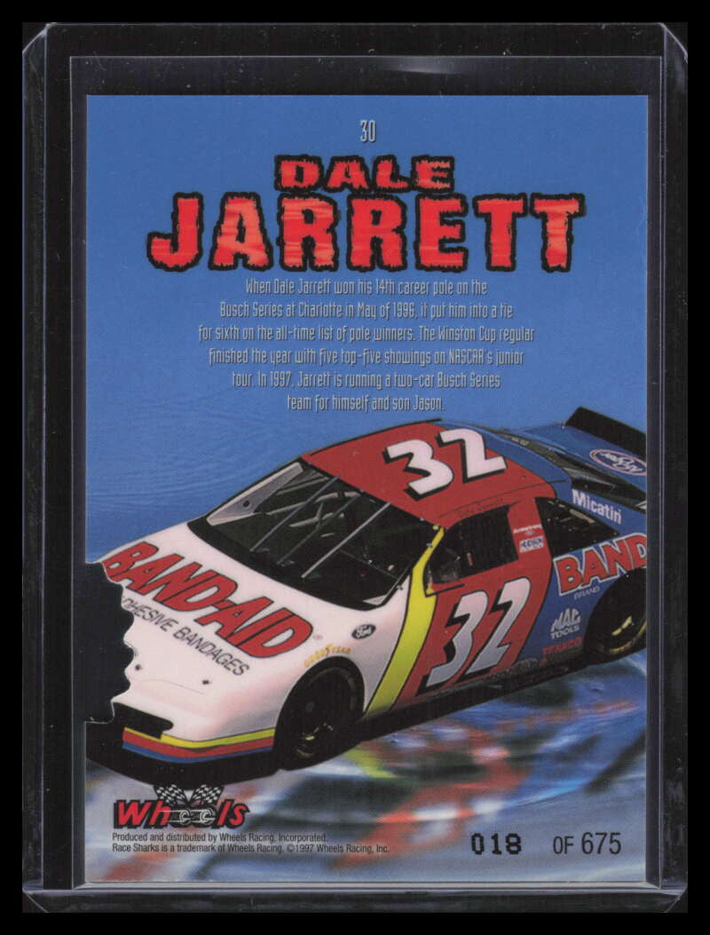 1997 Race Sharks Tiger Shark First Bite 30 Dale Jarrett 18/675