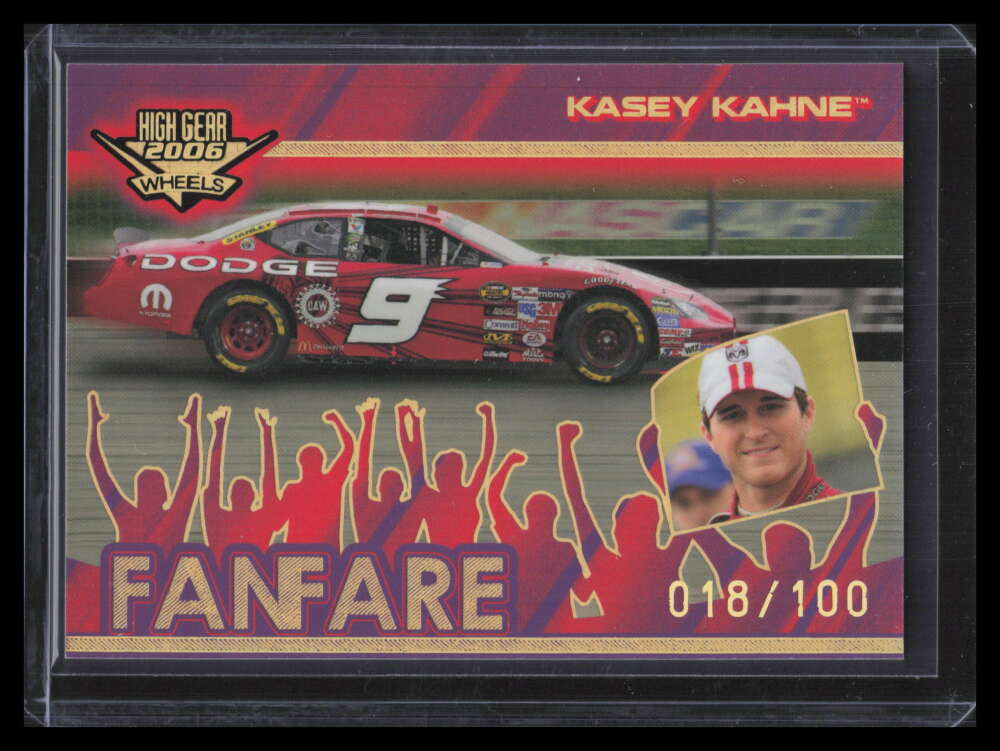 2006 Wheels High Gear MPH m81 Kasey Kahne FF 18/100 Fanfare
