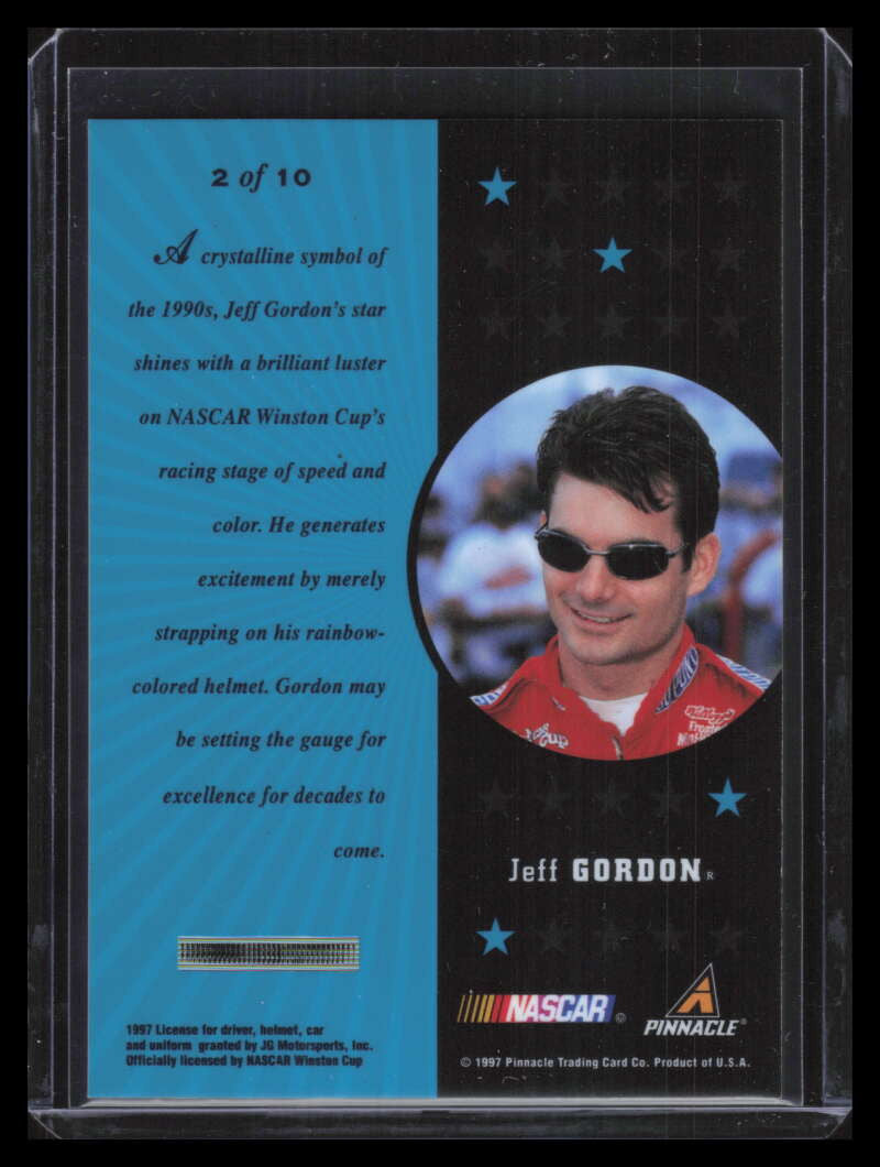 1997 Pinnacle Certified Certified Team 2 Jeff Gordon
