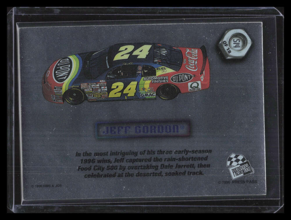 1996 M-Force Silvers s14 Jeff Gordon