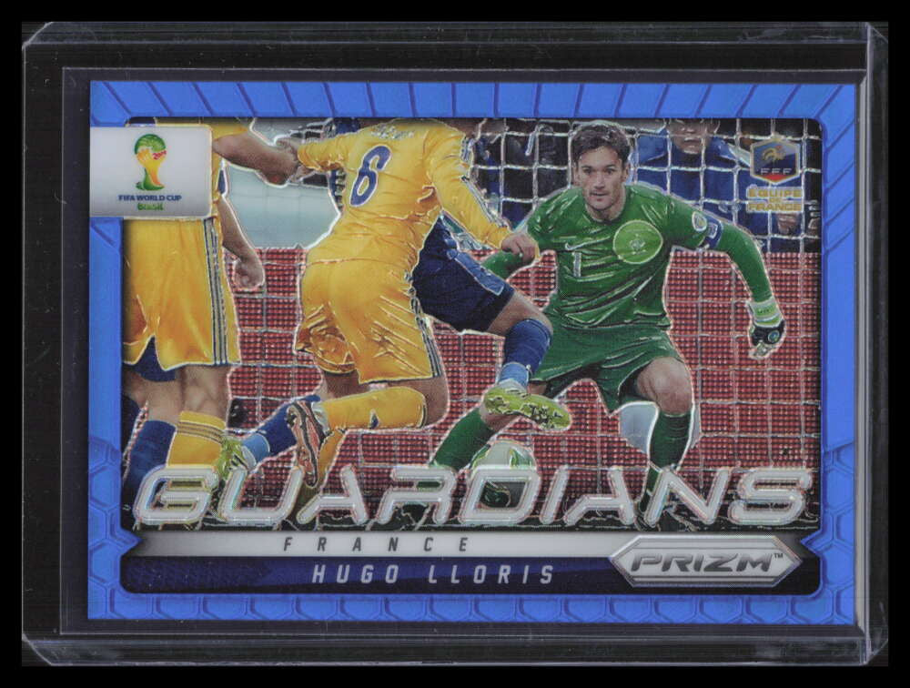 SOLD 161375 2014 Panini Prizm World Cup Guardians Prizms Blue 11 Hugo Lloris 137/199