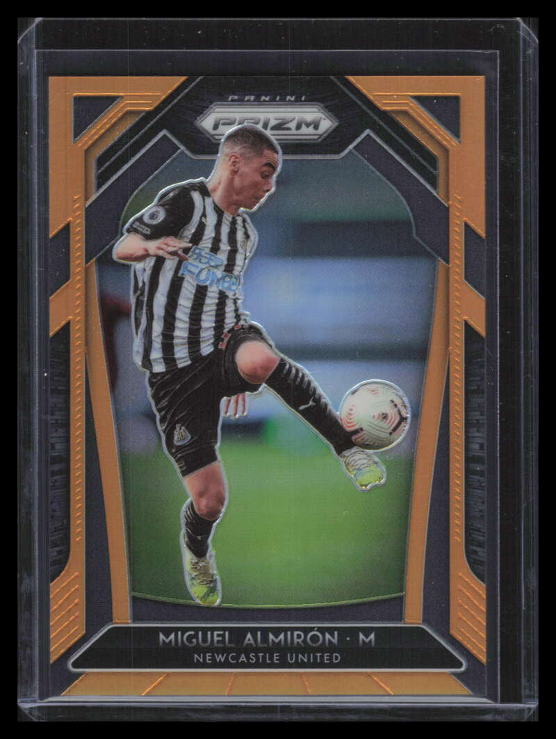 2020-21 Panini Prizm English Premier League Orange 232 Miguel Almiron 24/25