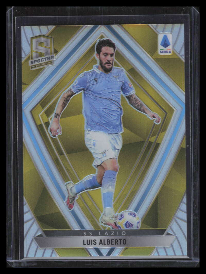 DELETE 161393 2020-21 Panini Spectra Serie A Gold Refractor 7 Luis Alberto 10/10