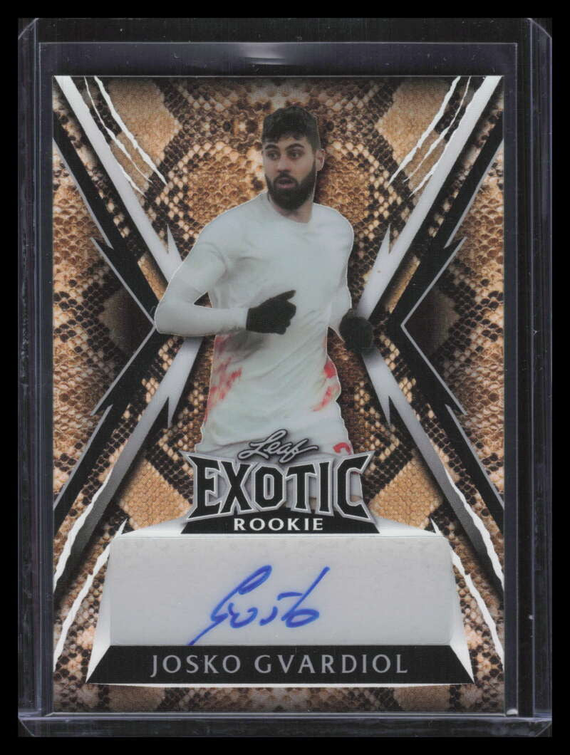 2023 Leaf Exotic Young Stars Snake Prismatic Josko Gvardiol Rookie Auto 1/1