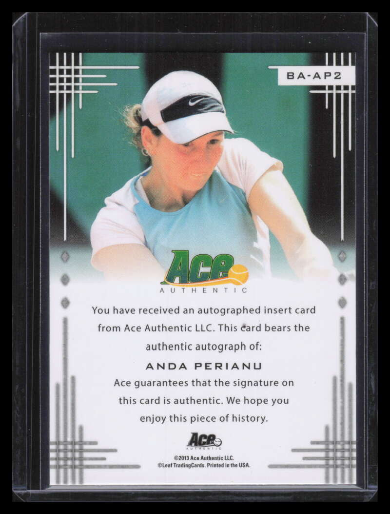 2013 Ace Authentic Grand Slam baap2 Anda Perianu Auto