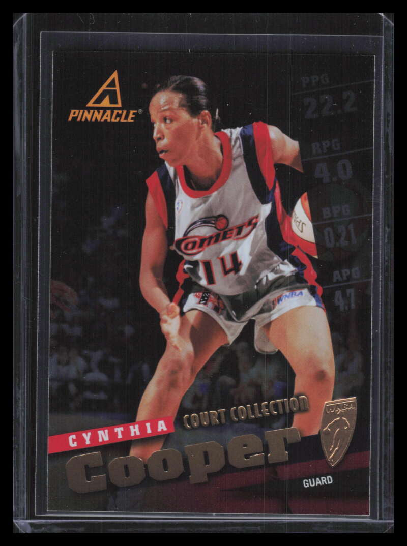 1998 Pinnacle WNBA Court Collection 10 Cynthia Cooper 147300