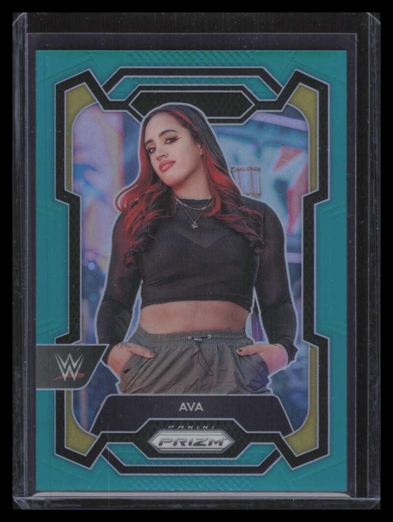 2024 Panini Prizm WWE Prizms Teal 188 Ava 38/49
