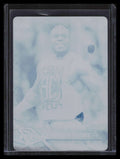 2017 Topps WWE Road to WrestleMania Printing Plate Cyan 68 Apollo Crews 1/1