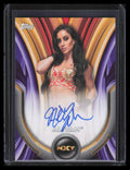 2020 Topps WWE NXT Roster Autographs Bronze AAL Aliyah Auto 6/99