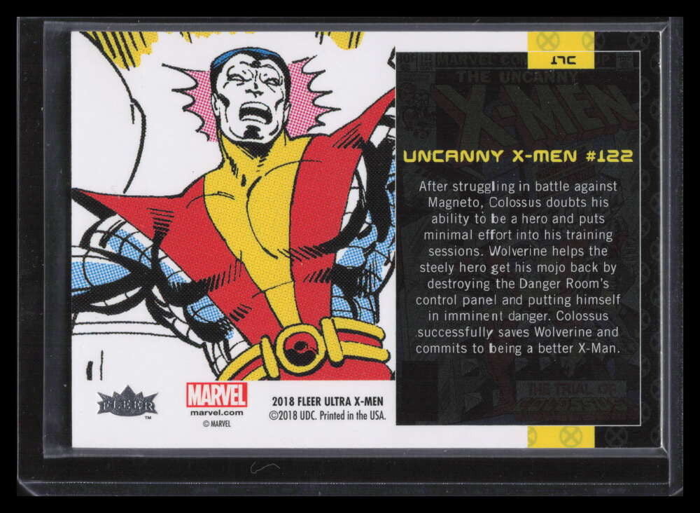 2018 Fleer Ultra X-Men Stax Bottom Layer 17c Colossus