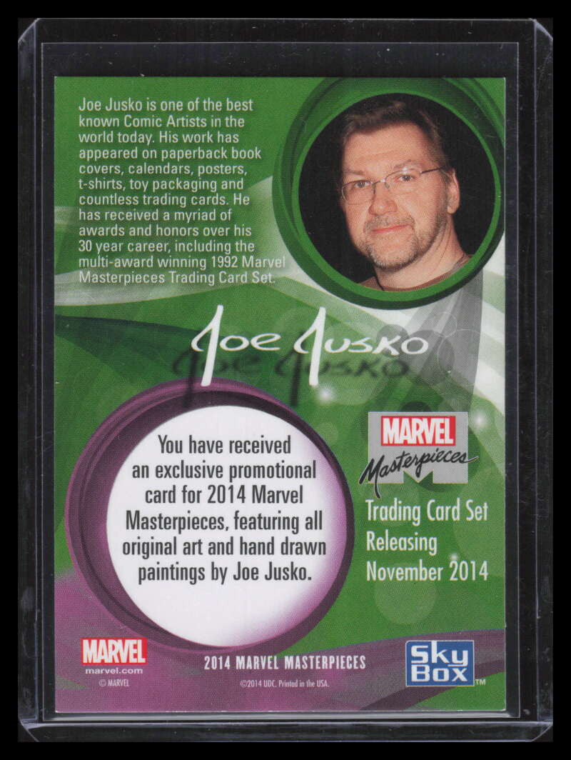 2016 Upper Deck Masterpieces Promotional NNO Hulk Joe Jusko Promo