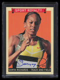 2008 Upper Deck Goudey Sport Royalty Autographs SR Sanya Richards Auto