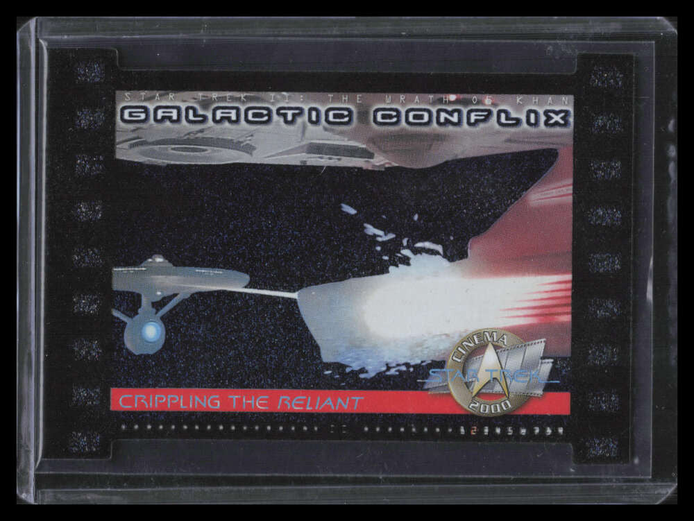 2000 SkyBox Star Trek Cinema 2000 Galactic Conflix gc2 Crippling Reliant 278/750