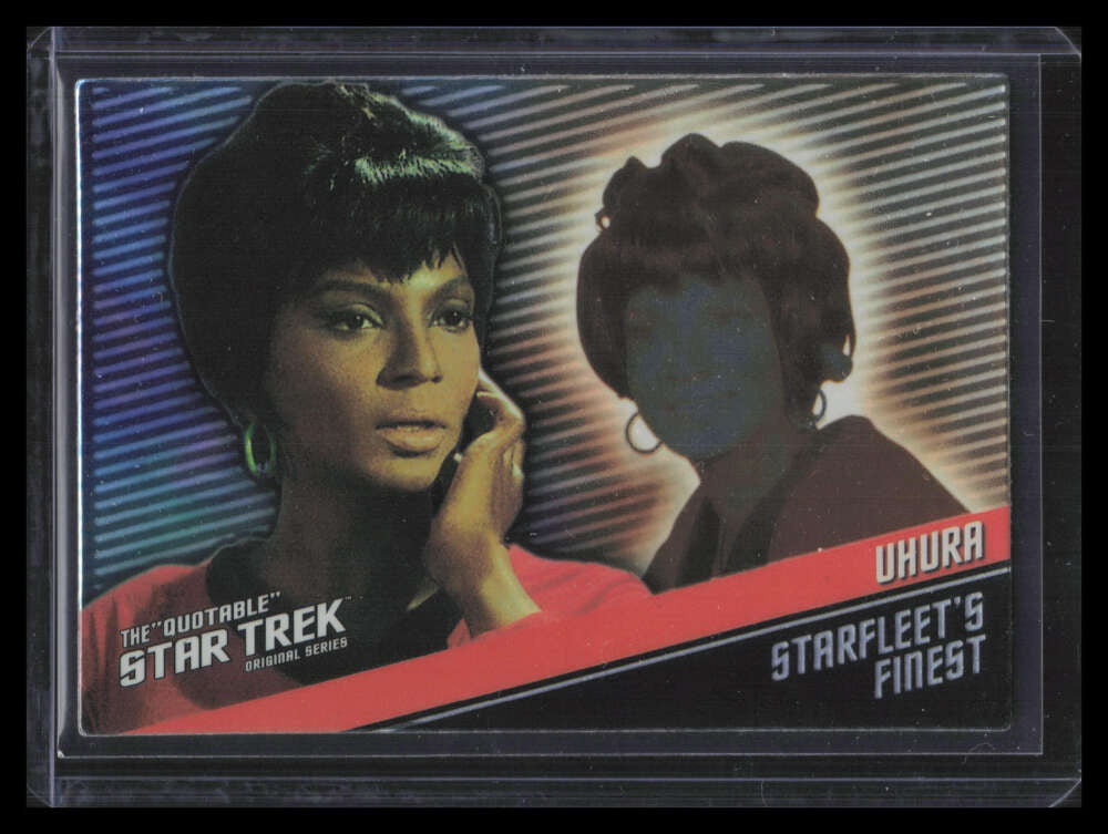 2004 Rittenhouse Quotable Star Trek Series Starfleet's Finest fc6 Uhura 234/399