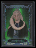 2016 Topps Star Wars Masterwork Alien Identification Guide ai6 Bib Fortuna /299