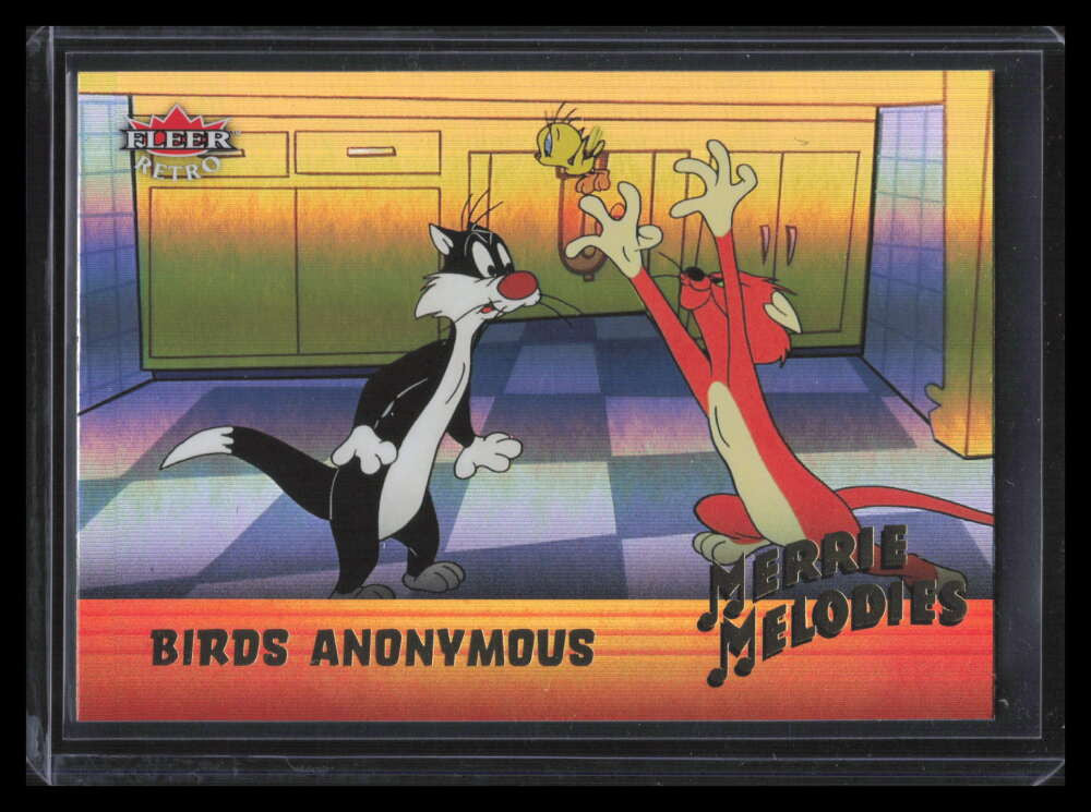 2024 Fleer Retro Looney Tunes Merrie Melodies mm15 Sylvester Tweety Clarence Cat