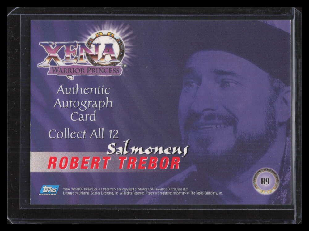 1998 Topps Xena Warrior Princess Series Two Autographs a9 Robert Trebor Auto