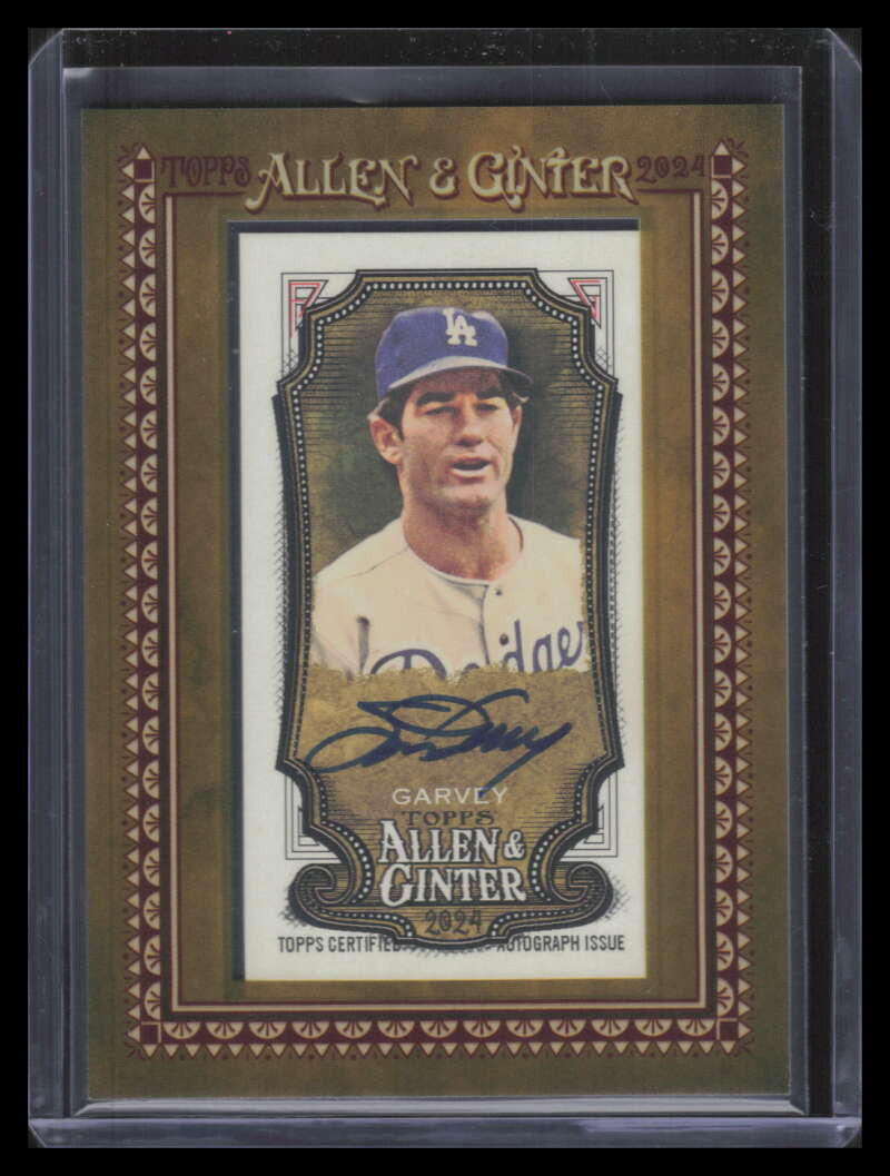 DELETE 161765 2024 Topps Allen and Ginter Framed Mini Autographs MASG Steve Garvey Auto 150274