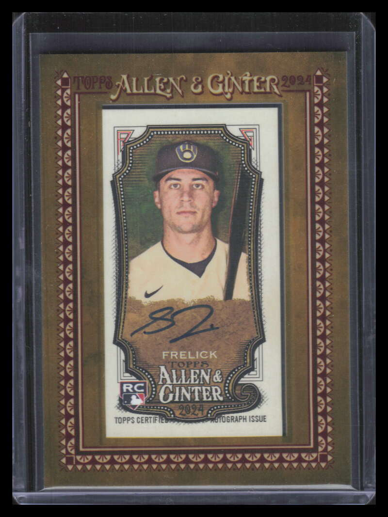 2024 Topps Allen and Ginter Framed Mini Autographs MASF Sal Frelick RC Auto 641