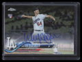 DELETE 161853 2018 Topps Chrome Rookie Autographs RAWB Walker Buehler Rookie Auto