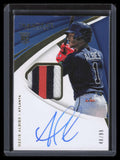 2018 Immaculate Collection 4 Ozzie Albies Rookie Patch Auto 48/99