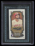 2024 Topps Allen and Ginter Framed Mini Autographs Nolan Schanuel RC Auto 2/25