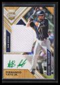 2018 Elite Future Threads Silhouette Autograph Fernando Tatis RC Jersey Auto /99