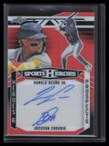 2024 Leaf Metal Sports Heroes Red Ronald Acuna Jackson Chourio RC Dual Auto 2/7