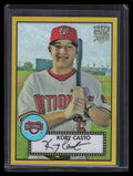2007 Topps '52 Chrome Gold Refractor 8 Kory Casto Rookie 18/52