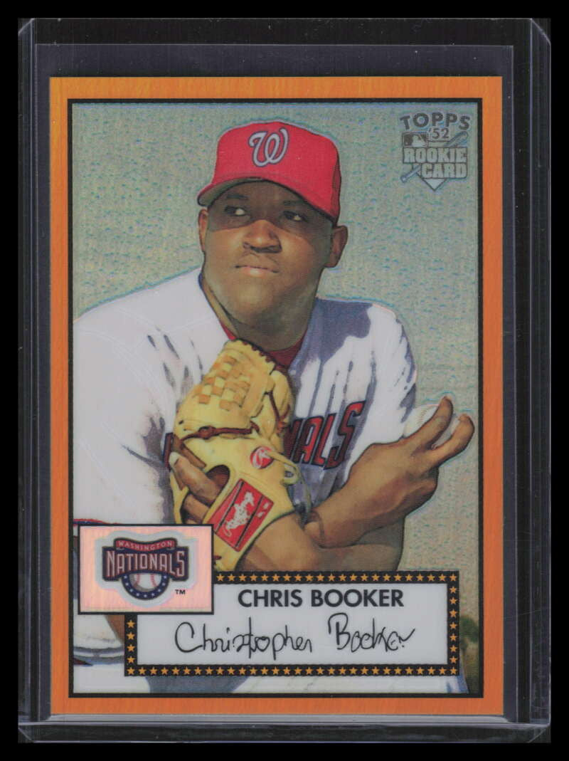 2006 Topps '52 Chrome Gold Refractor 79 Chris Booker Rookie 40/52
