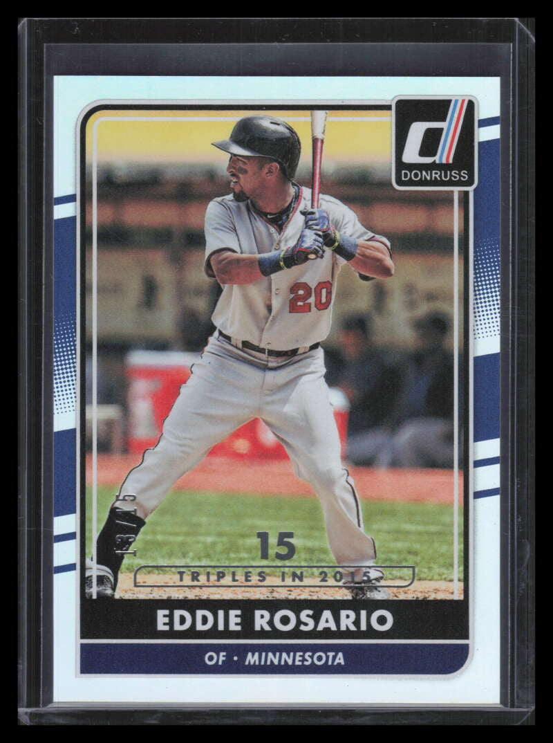 SOLD 162064 2016 Donruss Stat Line Season 113 Eddie Rosario 13/15