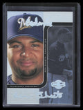 2006 Topps Co-Signers Changing Faces HyperSilver Blue 62b Sheets Carlos Lee 1/10
