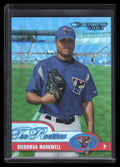 2003 Donruss Rookies Stat Line Season 50 Diegomar Markwell Rookie 10/13