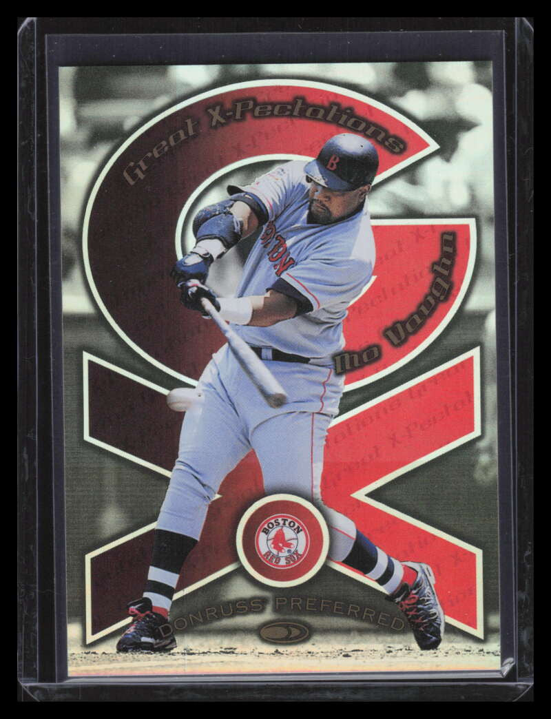 1998 Donruss Preferred Great X-Pectations 10 Mo Vaughn David Ortiz 2323/3000