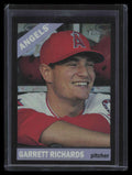 2015 Topps Heritage Chrome Black Refractor thc340 Garrett Richards 29/66