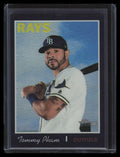 2019 Topps Heritage Chrome Black Refractor thc194 Tommy Pham 20/70