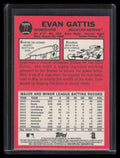 2016 Topps Heritage Red Back 77 Evan Gattis Variation SP